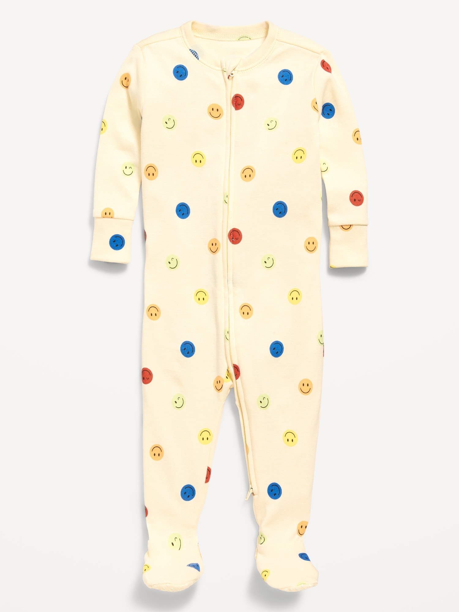 Snug-Fit 2 Way Zip Footed One-Piece for Baby