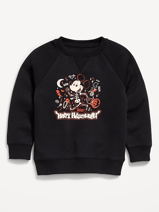 Image number 2 showing, Disney© Mickey Mouse Halloween Graphic Unisex Sweatshirt for Toddler