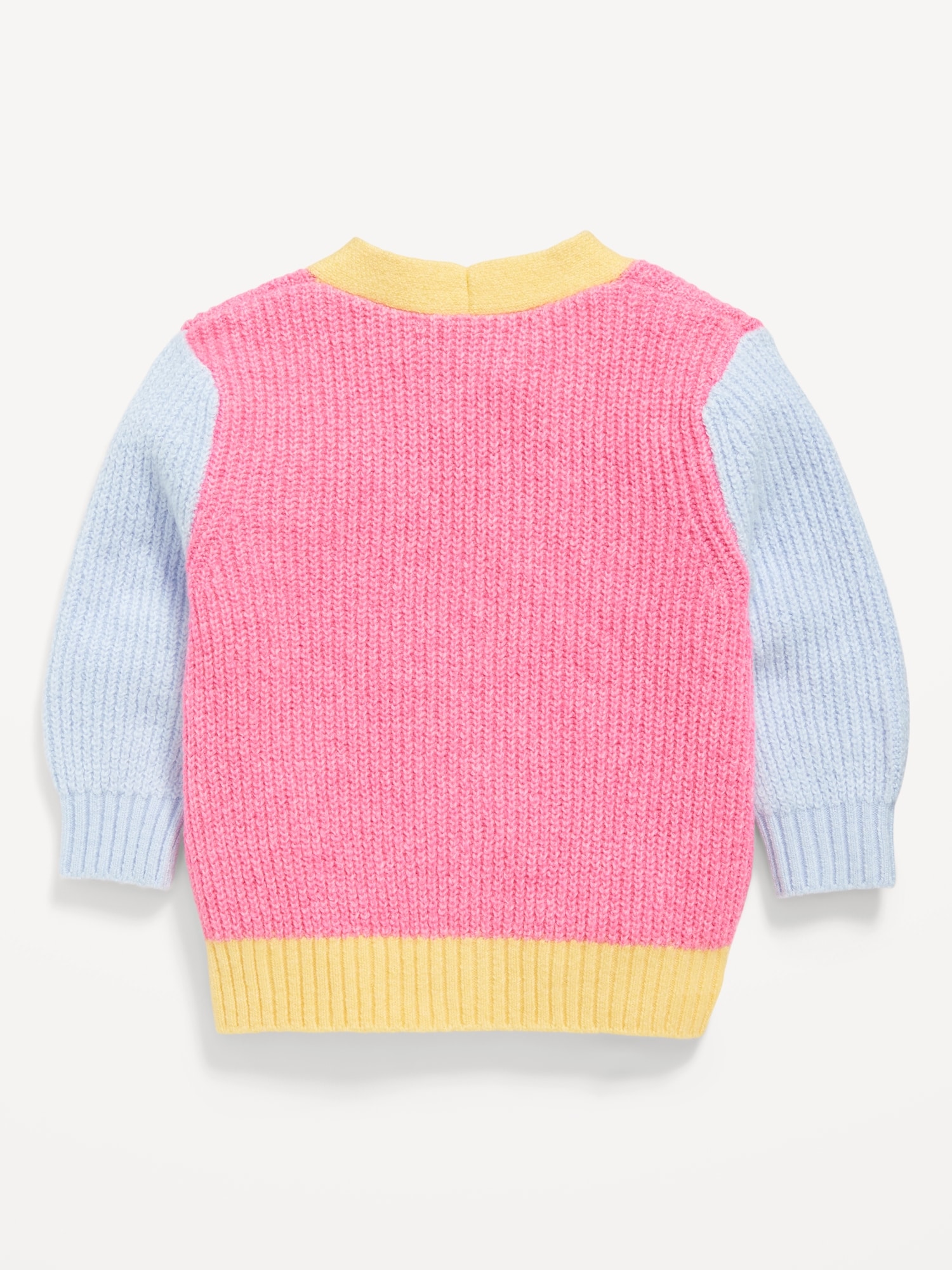SoSoft Color-Block Cardigan Sweater for Baby