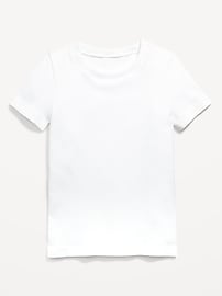 Image number 3 showing, Fitted Seamless Ribbed Performance Top for Girls
