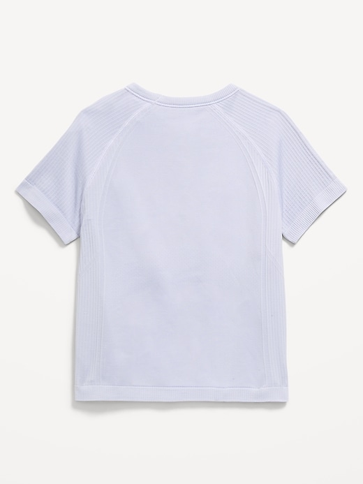 Fitted Seamless Performance Top for Girls