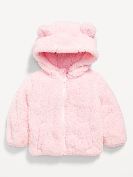 Image number 1 showing, Critter Hooded Jacket for Toddler Girls