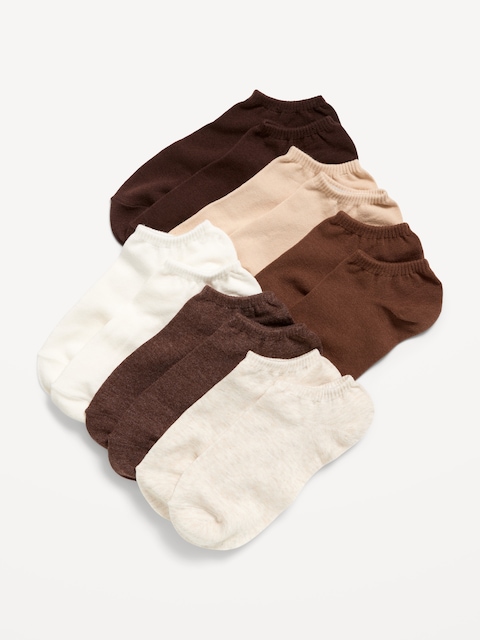 Ankle Socks 6-Pack for Women - Multi Natural