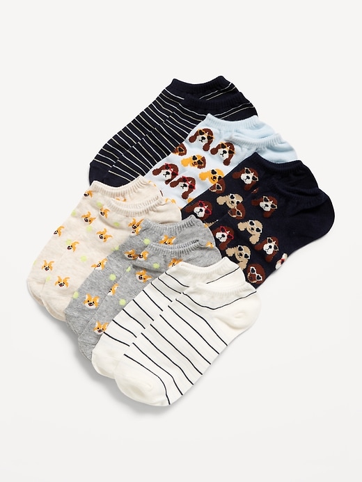 Image number 1 showing, Ankle Socks 6-Pack for Women