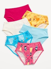 Image number 1 showing, Disney© Bikini Underwear 6-Pack for Toddler Girls