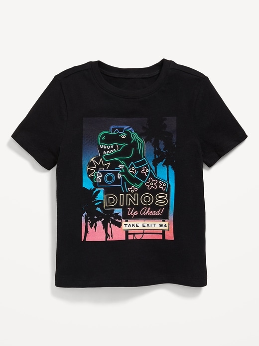 Image number 1 showing, Unisex Short-Sleeve Graphic T-Shirt for Toddler
