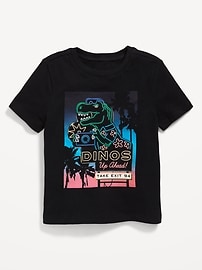 Image number 1 showing, Unisex Short-Sleeve Graphic T-Shirt for Toddler