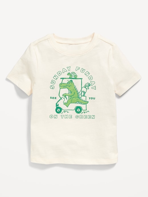 Image number 1 showing, Unisex Short-Sleeve Graphic T-Shirt for Toddler