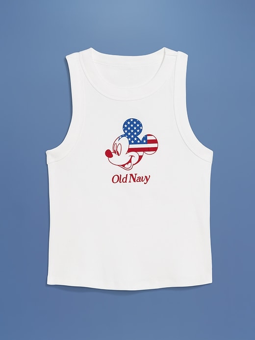 Image number 9 showing, Old Navy x Disney© Mickey Mouse Logo-Graphic Snug Tank Top