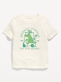 Image number 1 showing, Unisex Short-Sleeve Graphic T-Shirt for Toddler