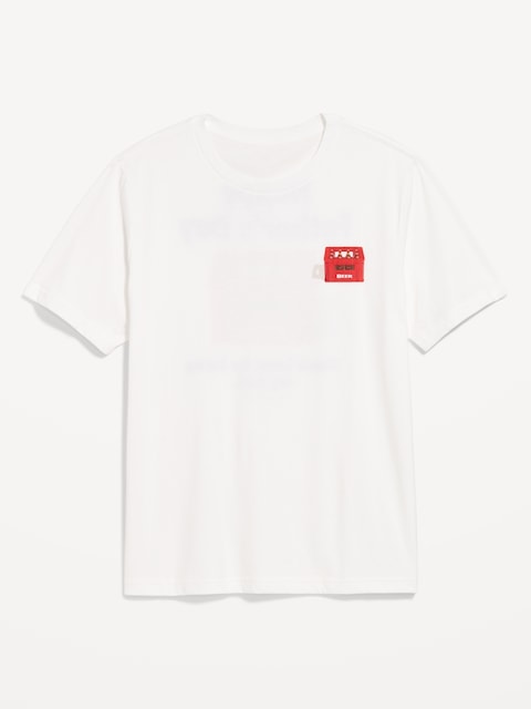 Father's Day Graphic T-Shirt - Calla Lily White