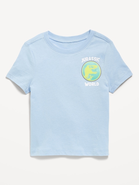 Jurassic World™ Unisex Graphic T-Shirt for Toddler - Cashmere Blue