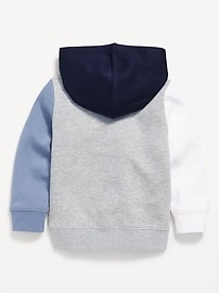 Image number 2 showing, Logo-Graphic Fleece Pullover Hoodie for Toddler Boys