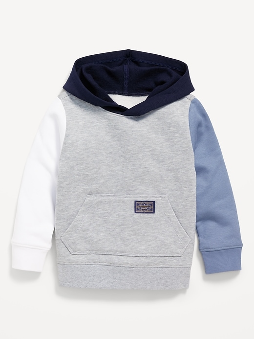 Image number 1 showing, Logo-Graphic Fleece Pullover Hoodie for Toddler Boys