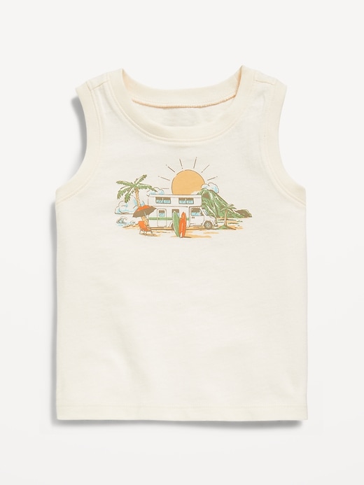 Image number 1 showing, Graphic Tank Top for Toddler Boys