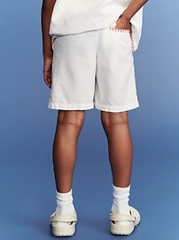 Image number 2 showing, Old Navy x Disney© Mickey Mouse Knee Length Linen-Blend Shorts for Boys