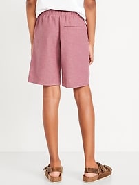 Image number 2 showing, Knee Length Linen-Blend Shorts for Boys
