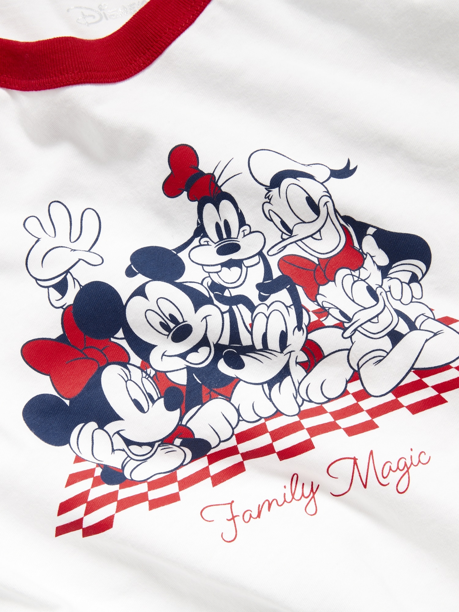 Old Navy x Disney© Graphic Cropped Ringer T-Shirt | Old Navy