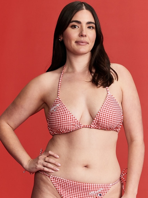 Image number 5 showing, Old Navy x Disney© Minnie Mouse Triangle String Bikini Swim Top