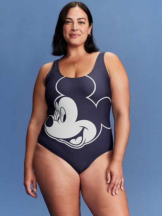 One Piece Swimsuit Mickey Mouse Plus Size Swimwear Old Navy X