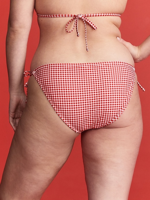 Image number 6 showing, Old Navy x Disney© Minnie Mouse Gingham String Bikini Swim Bottoms