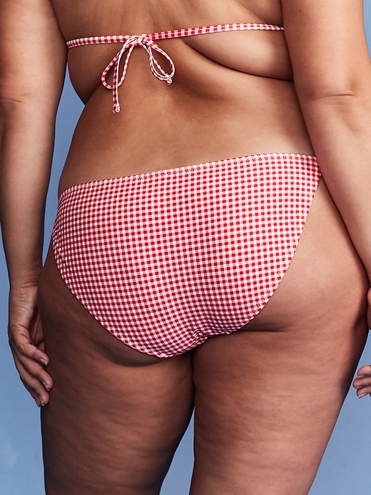 Image number 8 showing, Old Navy x Disney© Minnie Mouse Gingham String Bikini Swim Bottoms