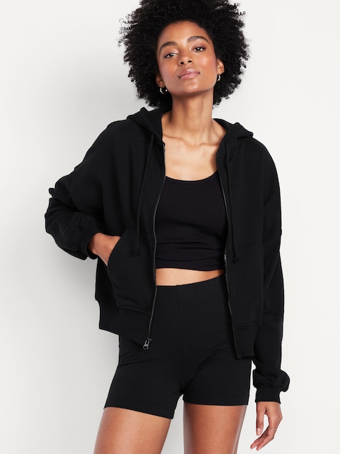 SoComfy Full-Zip Hoodie Sweatshirt - Black Jack