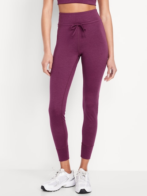 Extra High-Waisted CloudComfy Jogger Leggings - Madder Root