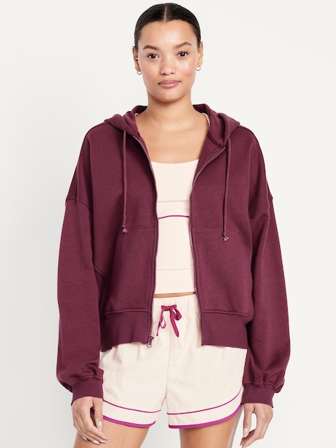 SoComfy Full-Zip Hoodie Sweatshirt - Madder Root