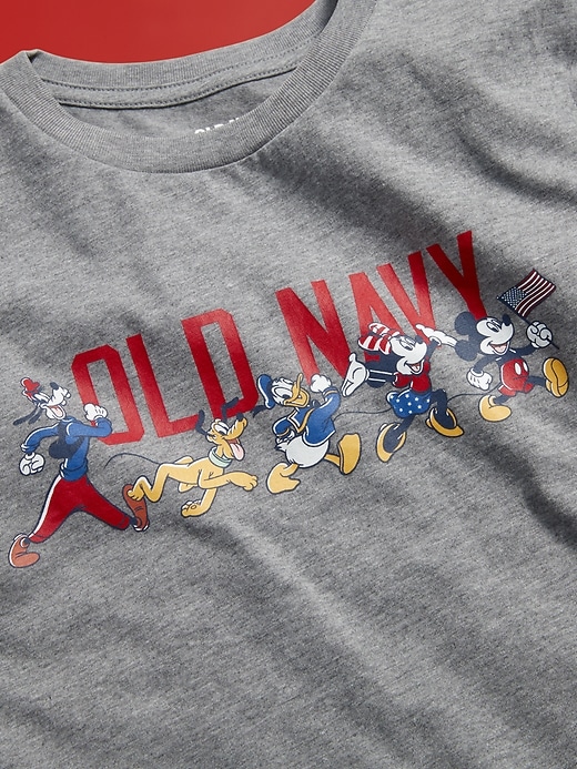 Image number 4 showing, Old Navy x Disney© Gender-Neutral Logo-Graphic T-Shirt for Kids