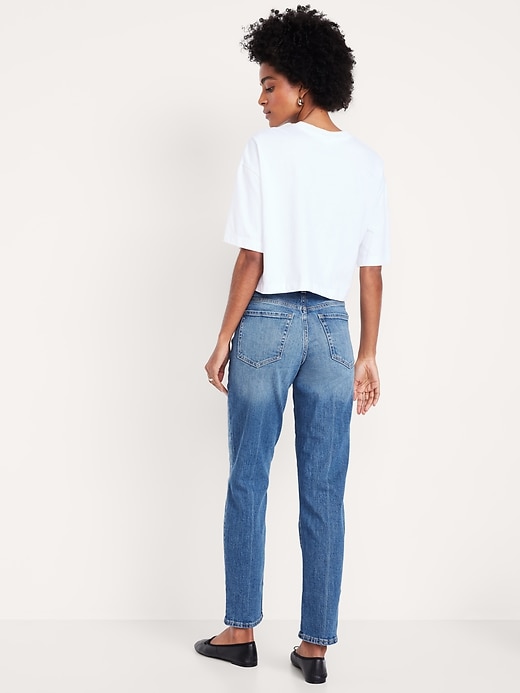 Image number 3 showing, Mid-Rise OG Straight Ankle Jeans