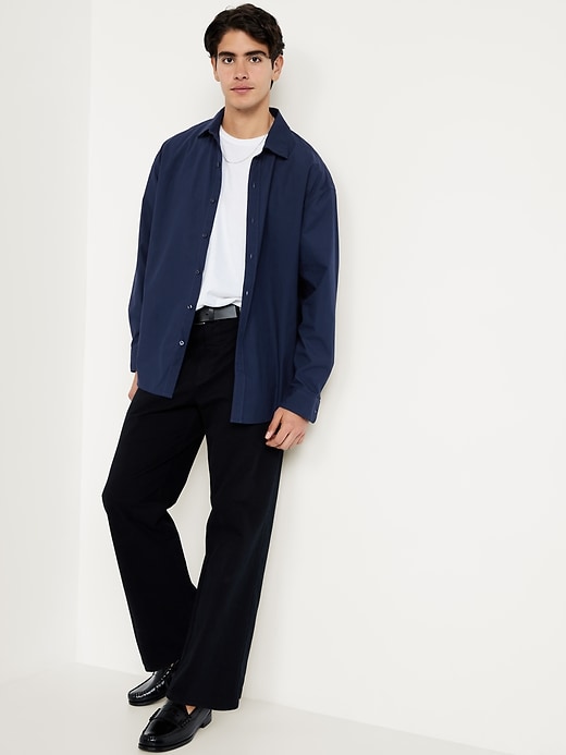 Oversized Poplin Shirt