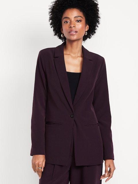 Classic Double-Weave Blazer - Boxwood