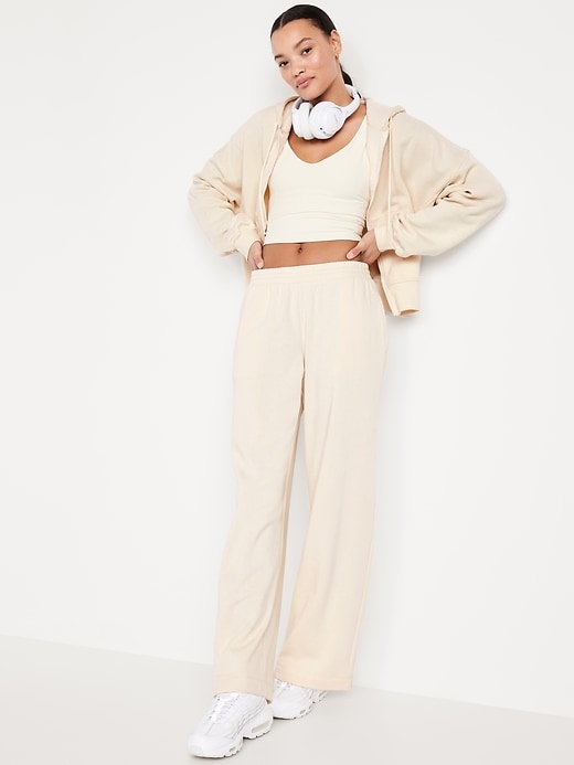 Image number 3 showing, High-Waisted SoComfy Wide-Leg Sweatpants