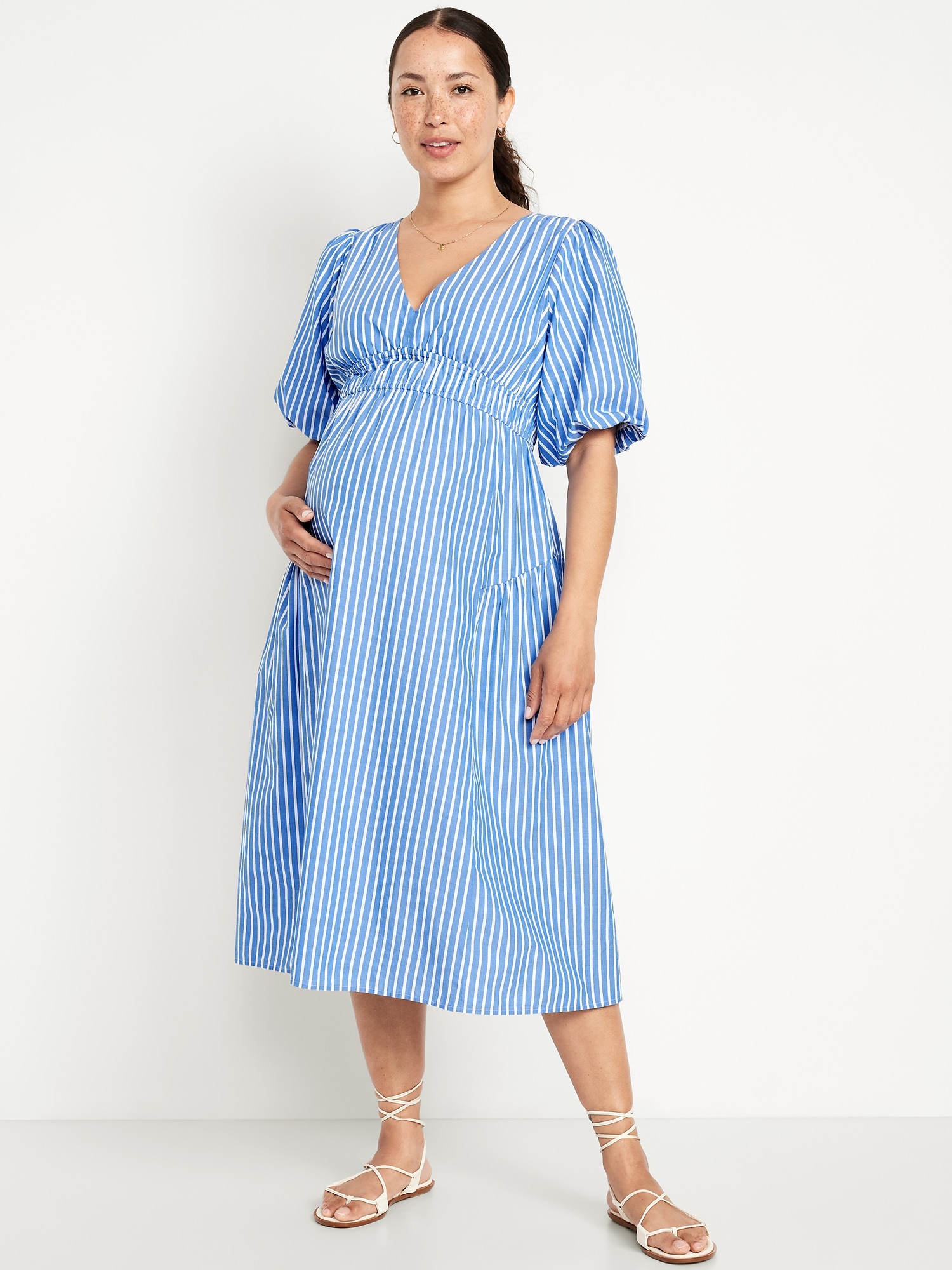 Plus Size Old Navy Pregnancy Clothes Ribbed Maternity Dresses