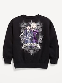Image number 3 showing, Wednesday™ Oversized Graphic Tunic Sweatshirt for Girls