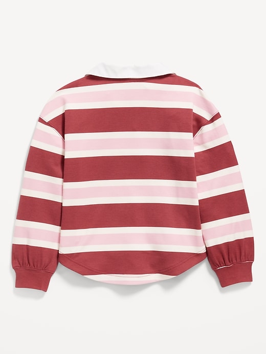 Image number 4 showing, Oversized Rugby Polo Shirt for Girls