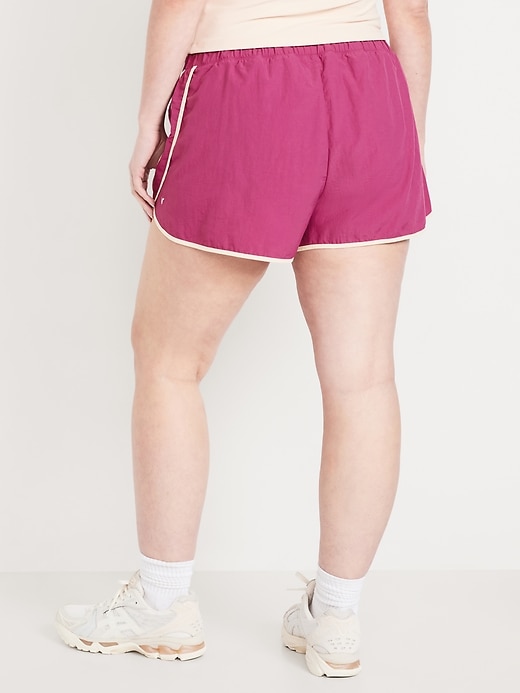 Image number 5 showing, Mid-Rise Woven Run Shorts