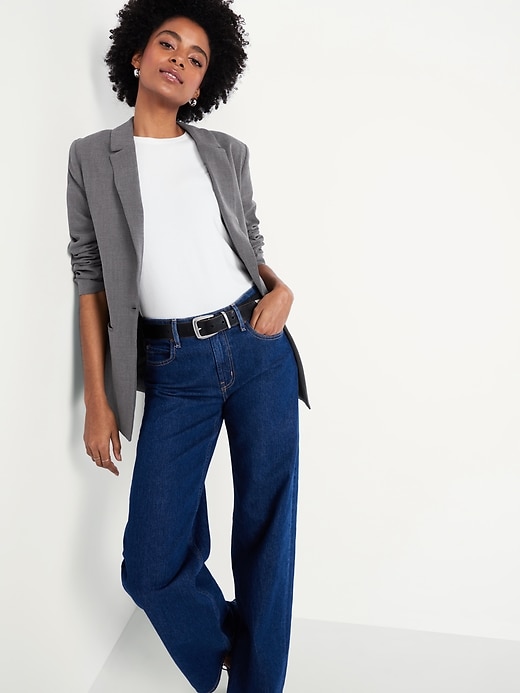 Image number 3 showing, Classic Double-Weave Blazer