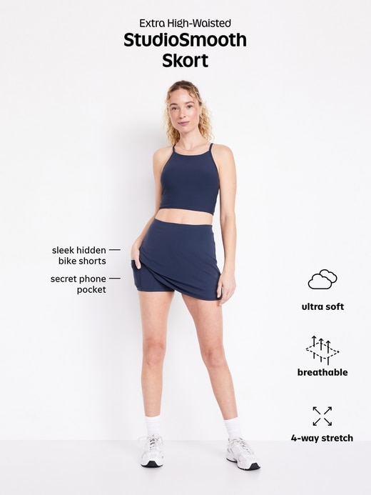 Image number 8 showing, Extra High-Waisted StudioSmooth Skort