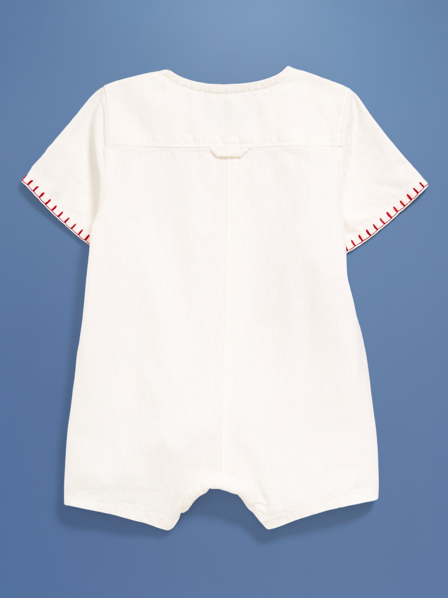 Old Navy x Disney© Embroidered Linen-Blend One-Piece Romper for Baby