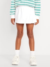 Image number 3 showing, High-Waisted PowerChill Pleated Performance Skort for Girls