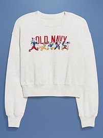 Image number 8 showing, Old Navy x Disney© SoComfy Logo-Graphic Sweatshirt