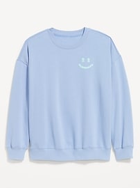 Image number 4 showing, SoComfy Oversized Graphic Sweatshirt