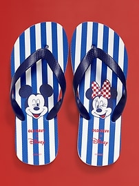 Image number 1 showing, Old Navy x Disney© Flip-Flop Sandals for Kids (Partially Plant-Based)