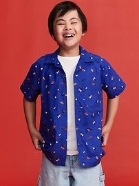 Image number 3 showing, Old Navy x Disney© Poplin Pocket Shirt for Boys