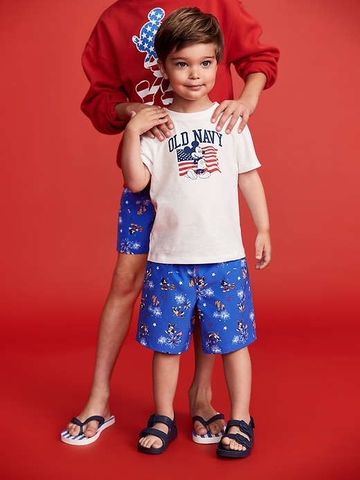 Image number 5 showing, Old Navy x Disney© Swim Shorts for Boys