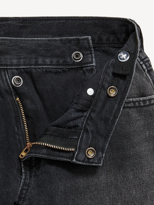 Image number 3 showing, Super Baggy Wide-Leg Crossover Jeans for Girls