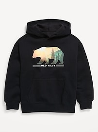 Image number 2 showing, Favorite Fleece Oversized Logo-Graphic Pullover Hoodie for Boys