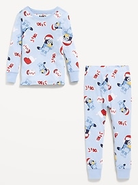Image number 2 showing, Bluey™ Unisex Graphic Snug-Fit Pajama Set for Toddler & Baby